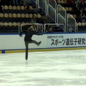 ISU Jr Grand Prix Courchevel Men Short Program - Alexander SAMARIN RUS