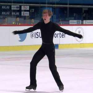 2015 ISU Junior Grand Prix - Zagreb Men Short Program Alexander SAMARIN RUS