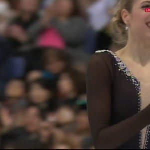 Carolina Kostner - World Figure Skating Championships  2017 FS (Eurosport 1, British commentary)
