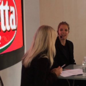 Carolina Kostner - Expo 2015 Milan Interview  Part 1 (in Italian)
