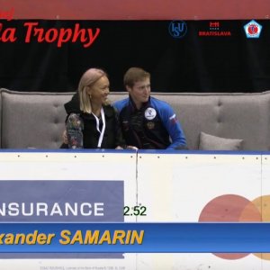 Alexander SAMARIN - Ondrej Nepela Trophy 2018 Men - Short Program