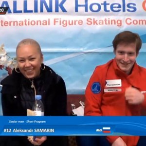 Alexander Samarin SP TallinK Hotels Cup 2020