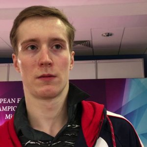 Interview Alexander Samarin - Europeans 2019 - after SP