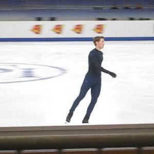 Alexander Samarin FP Practice 2020 Europeans Graz
