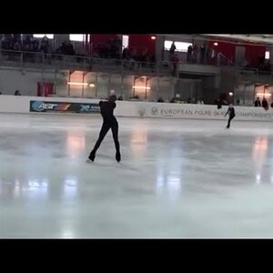 Alena Kostornaia - 2020 European Championships FS Practice