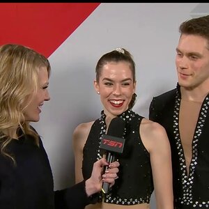 Evelyn Walsh & Trennt Michaud - 2019 Canadian Nationals SP Interview