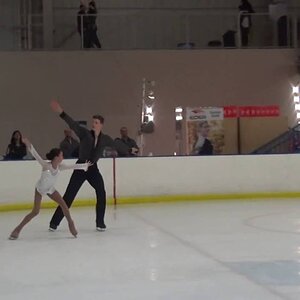 Audrey Lu & Misha Mitrofanov - 2016 Skate Detroit Junior FS