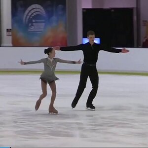 Audrey Lu & Misha Mitrofanov - 2018 US Junior Nationals SP