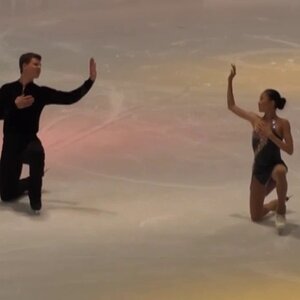 Audrey Lu & Misha Mitrofanov - 2018 Nebelhorn Trophy Gala