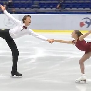 Kseniia Akhanteva & Valerii Kolesov - 2016 JGP Ostrava SP