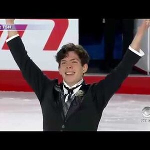 Keegan Messing - TV report of his upcoming participation in OG2018 - Jan.2018