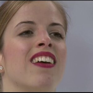 Carolina Kostner - Winter Olympic Games Sochi 2014 SP Team Event (TV Slo 2, Slovenian commentary)