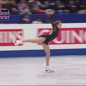 Carolina Kostner - World Figure Skating Championships 2014 FS (Eurosport 1, Dutch commentary)