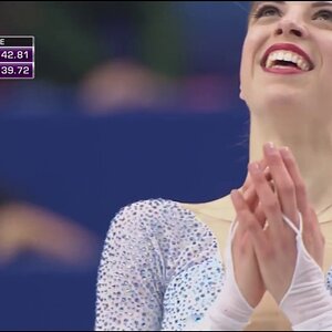 Carolina Kostner - World Figure Skating Championships 2014 SP (Eurosport, Dutch commentary)