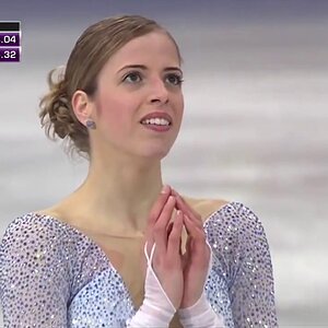 Carolina Kostner - European Figure Skating Championships 2014 SP (tdp, Spanish commentary)