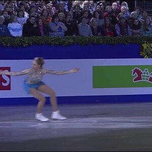 Carolina Kostner - European Figure Skating Championships 2014 Exhibition (Eurosport, Dutch commentary)
