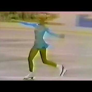 Lisa-Marie Allen 1979 World Figure Skating Championships SP