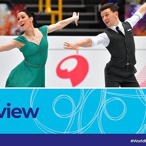 Charlène Guignard & Marco Fabbri - 2019 Interview at World Championships