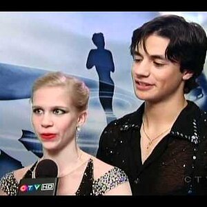 Kaitlyn Weaver & Andrew Poje - 2007 Interview at Canadian National Championships
