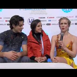 Kaitlyn Weaver & Andrew Poje - 2014 Interview at Grand Prix Final