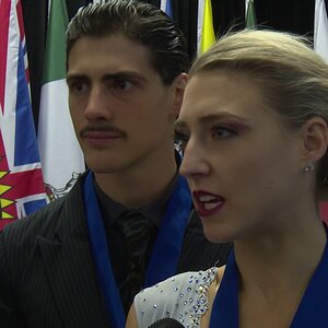 Gilles & Poirier - Interview @ Skate Canada Challenge 2016