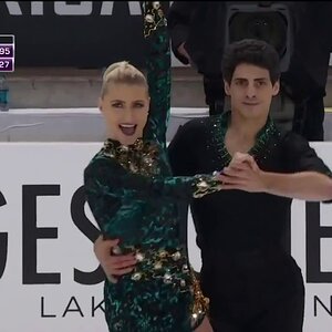 Gilles & Poirier - Skate America 2018 SD - Bossa Nova / Mambo