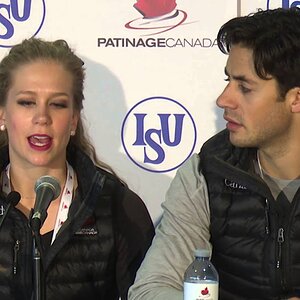 Kaitlyn Weaver & Andrew Poje - 2015 Interview at Skate Canada 2