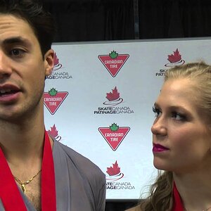 Kaitlyn Weaver & Andrew Poje - 2016 Interview at Canadian Nationals 1