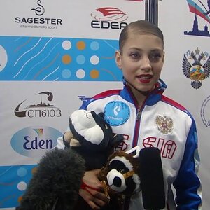 Alena Kostornaia - 2018 Russian Senior Nationals SP Interview