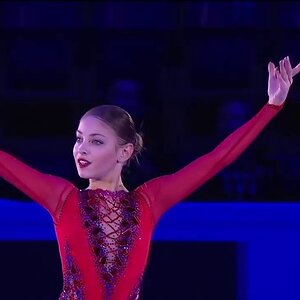 Alena Kostornaia - 2018 European Championships Gala EX as a Guest