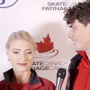 Gilles & Poirier - Skate Canada 2019  Interview with Elladj Balde