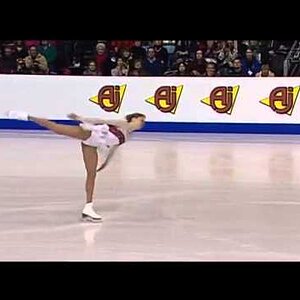 Carolina Kostner - European Figure Skating Championships 2013 SP (JSports 4, Japanese commentary)