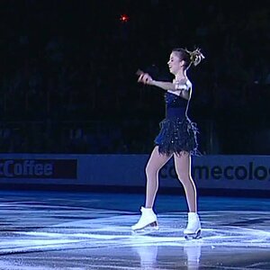 Carolina Kostner - European Figure Skating Championships 2013 Exhibition (Yle, Finnish commentary)