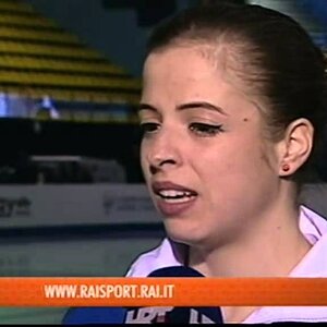 Carolina Kostner - Rai Sport Interview after Europeans 2013 FS (in Italian)