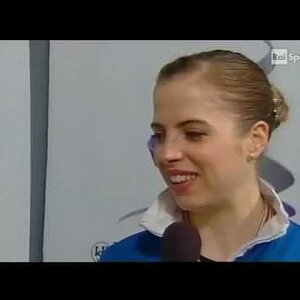 Carolina Kostner - 2013 Rai Sport 2 Interview Worlds after SP (in Italian)