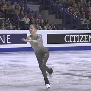 Carolina Kostner - European Figure Skating Championships 2012 FS (Eurosport, Dutch commentary)