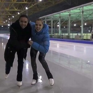 Carolina Kostner - Challenge Cup 2012 Interview (in English)