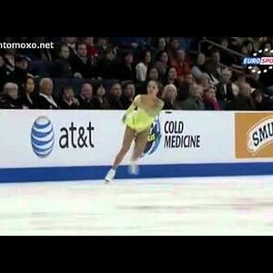 Carolina Kostner - Skate America 2011 SP (Eurosport, British commentary)
