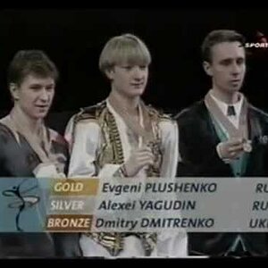Evgeni Plushenko European Championships 2000 - LP Marks + Reactions + Medal Ceremony