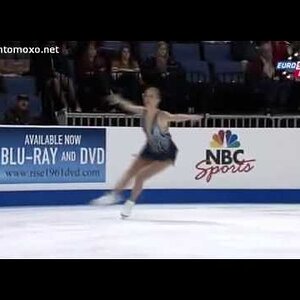 Carolina Kostner - Skate America 2011 FS (Eurosport commentary)