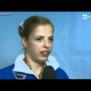 Carolina Kostner - Rai Sport 1 Interview 2011 Worlds after FS (in Italian)