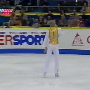Evgeni Plushenko World Championships 2000 - LP (British Eurosport Commentary)