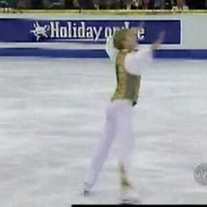 Evgeni Plushenko World Championships 2000 - LP (ABC Commentary)