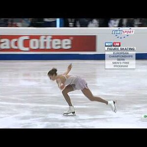 Carolina Kostner - European Figure Skating Championships 2011 FS (Eurosport, Russian commentary)