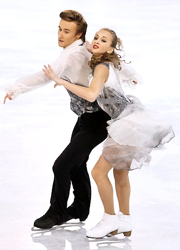 Victoria Sinitsina and Ruslan Zhiganshin