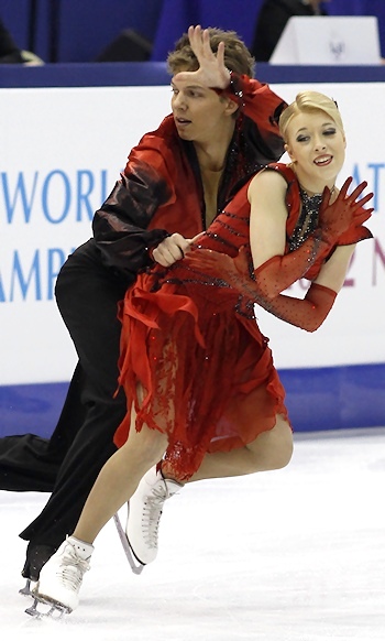Ekaterina Bobrova and Dmitri Soloviev
