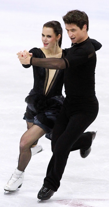 Tessa Virtue and Scott Moir at 2012 Skate Canada