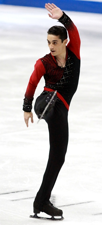 Javier Fernandez at 2012 Skate Canada