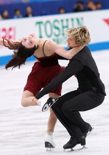 Meryl Davis and Charlie White at 2012 NHK Trophy