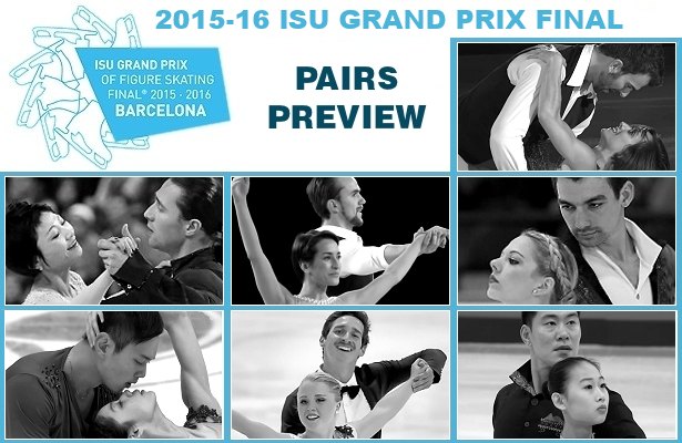 2015-16 Grand Prix Final of Figure Skating Preview: Pairs
